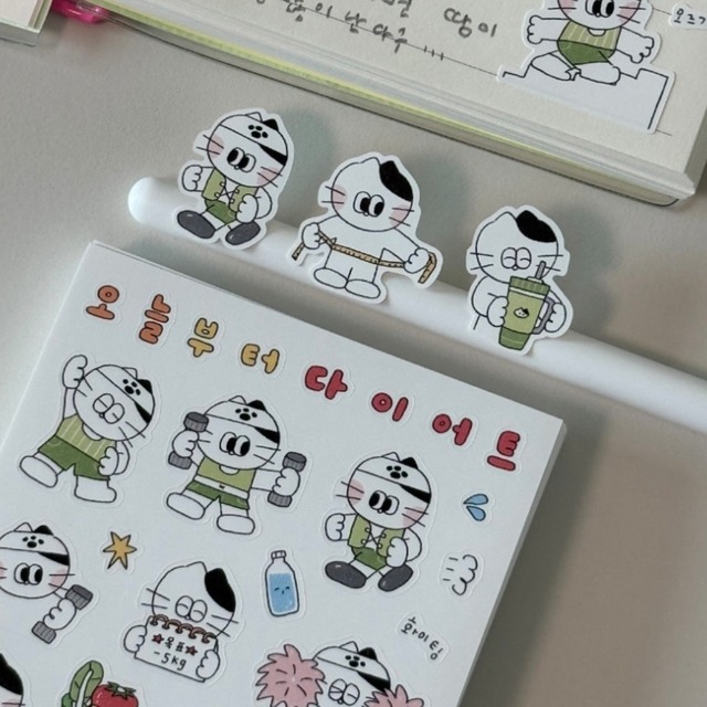 KEYKEYMADE 〔sticker -DIET-〕