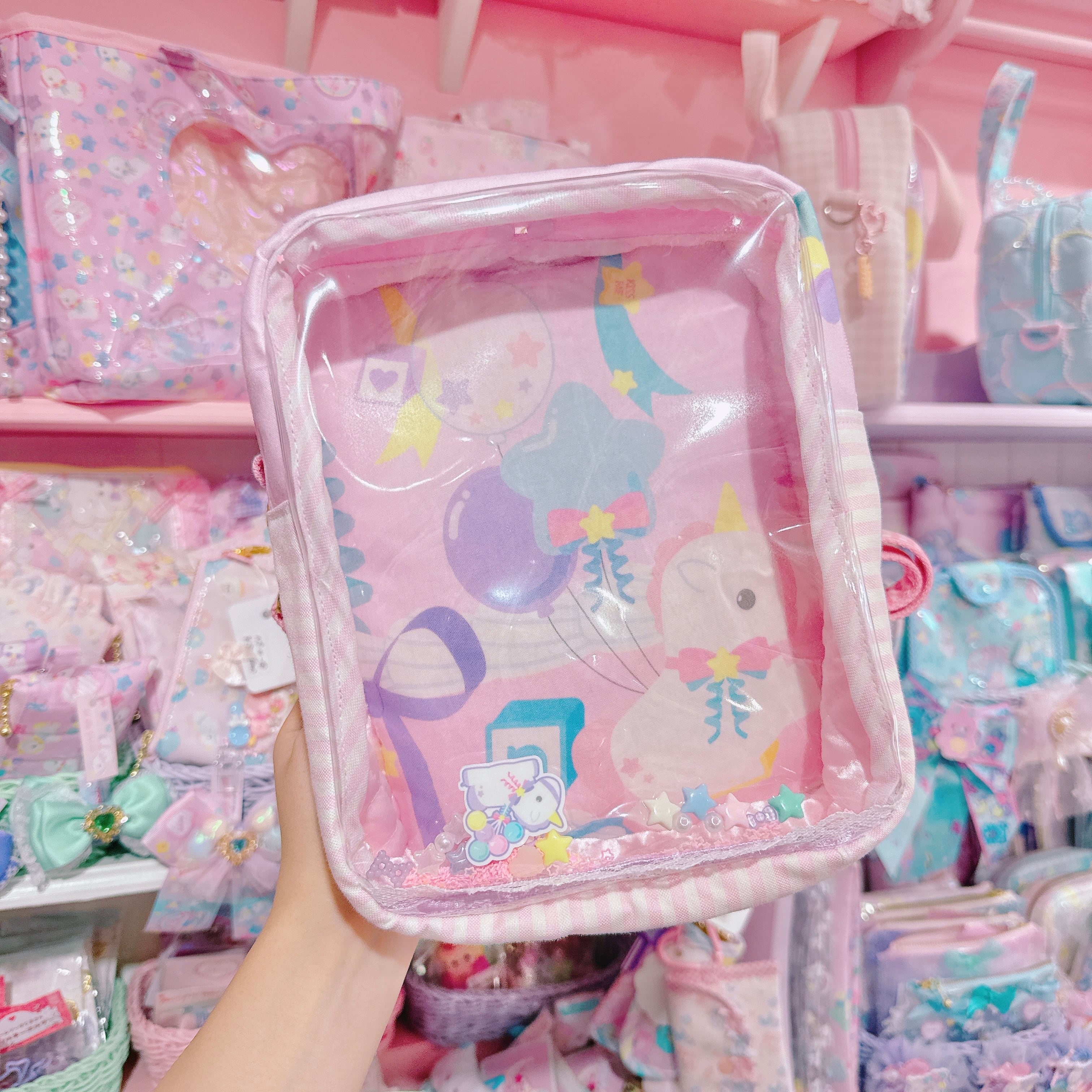 （注意事項あり）【F1】75-7ダブルファスナーぬいぐるみ2wayリュック＆ショルダーバッグ