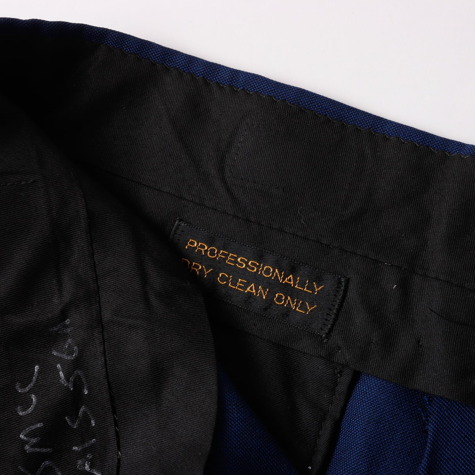 極美品】70s special vintage wool slacks pants W35 blue made in USA