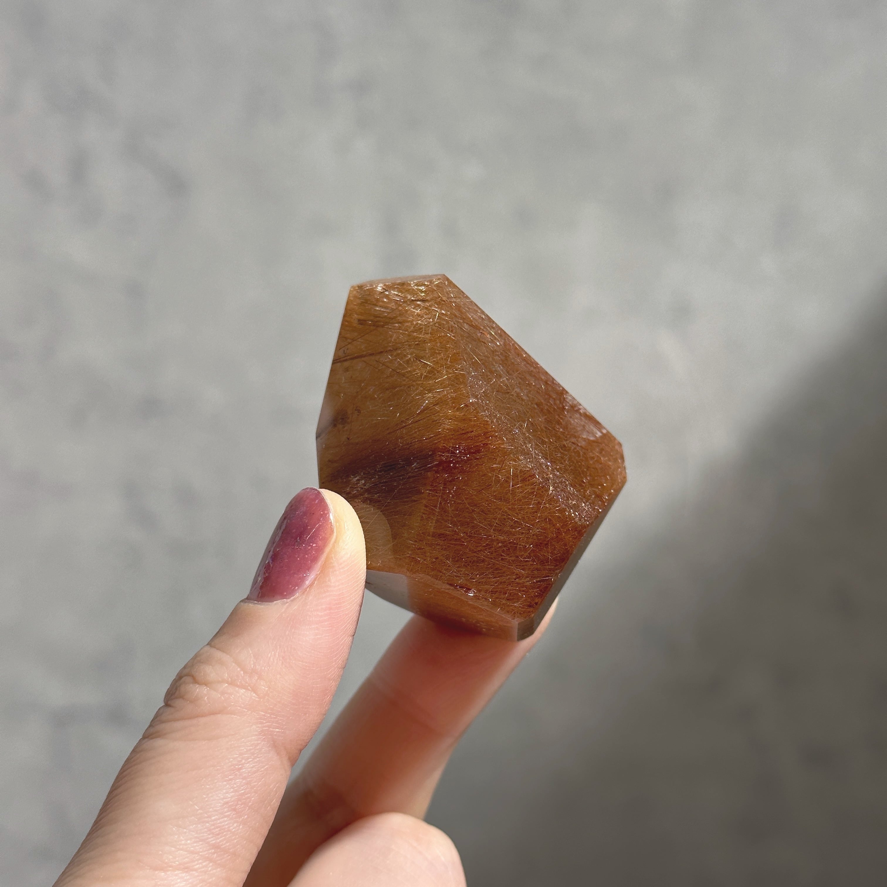 針びっしり◎ルチルインクォーツ フリーフォーム04◇ Rutile in Quartz