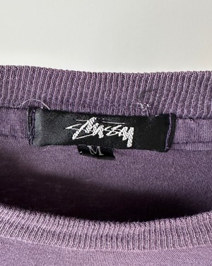 -Stussy- Vintage 80s M Long Sleeve T-Shirt