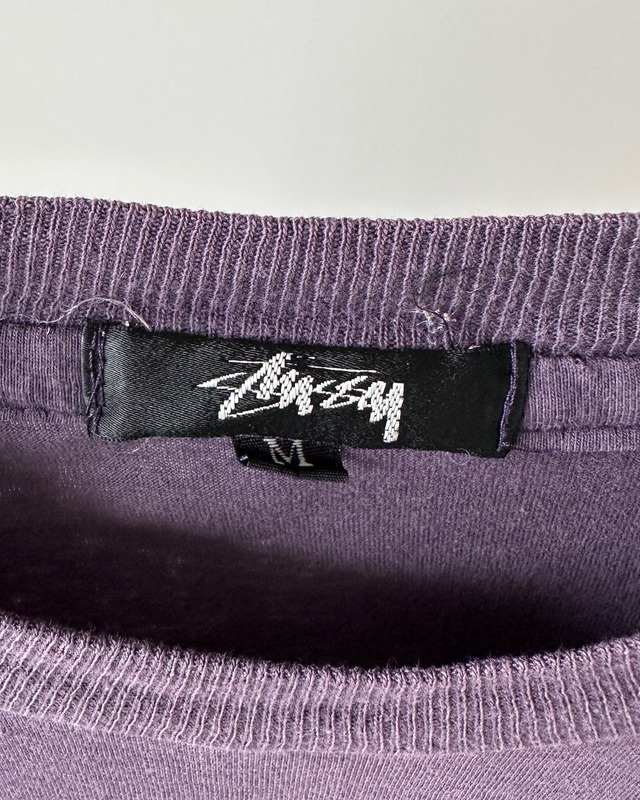 -Stussy- Vintage 80s M Long Sleeve T-Shirt