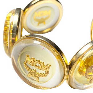 MCM clear resin bangle