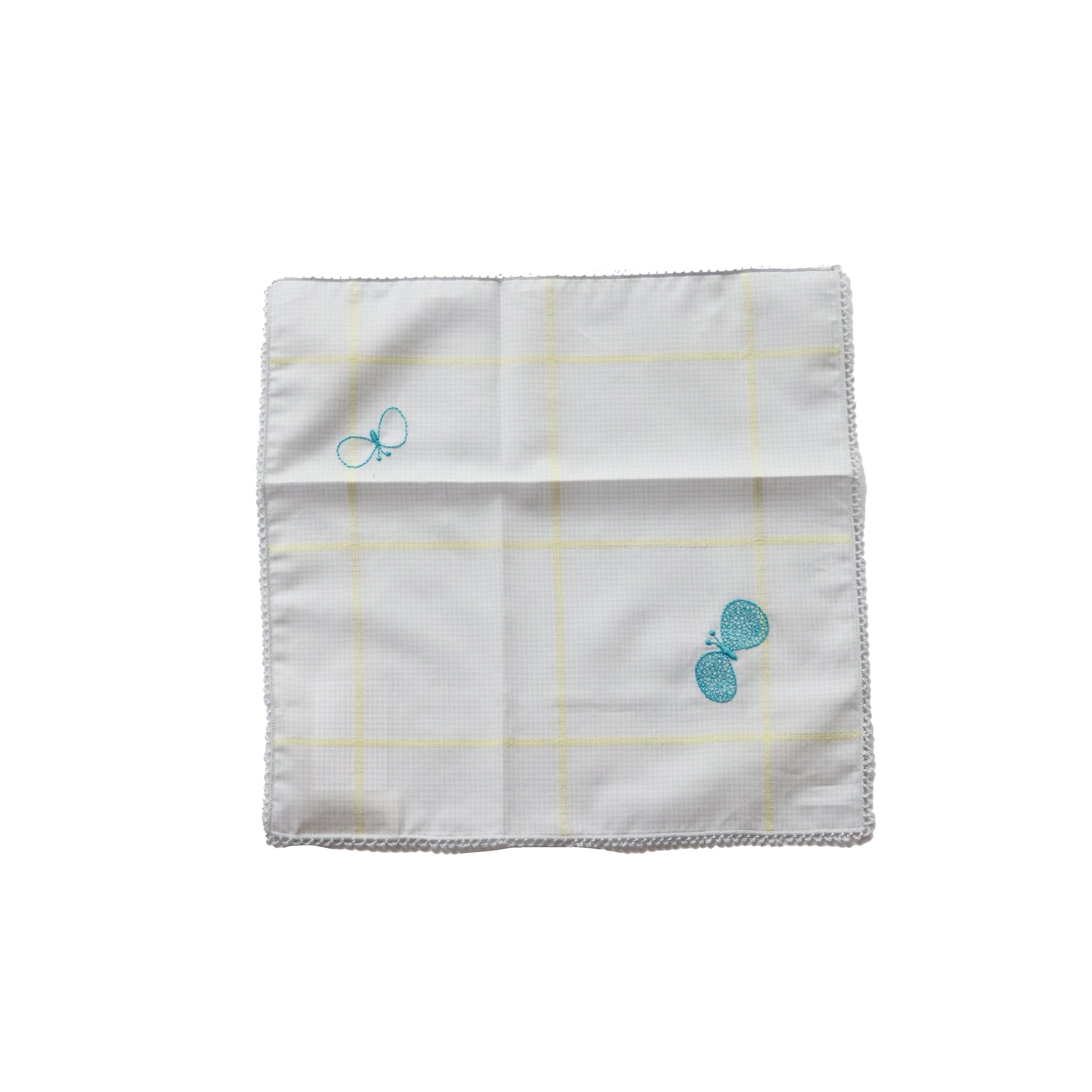 mina perhonen / choucho ハンカチ / light gray / Sサイズ | crecer mina perhonen / choucho ハンカチ / light gray / Sサイズ | crecer