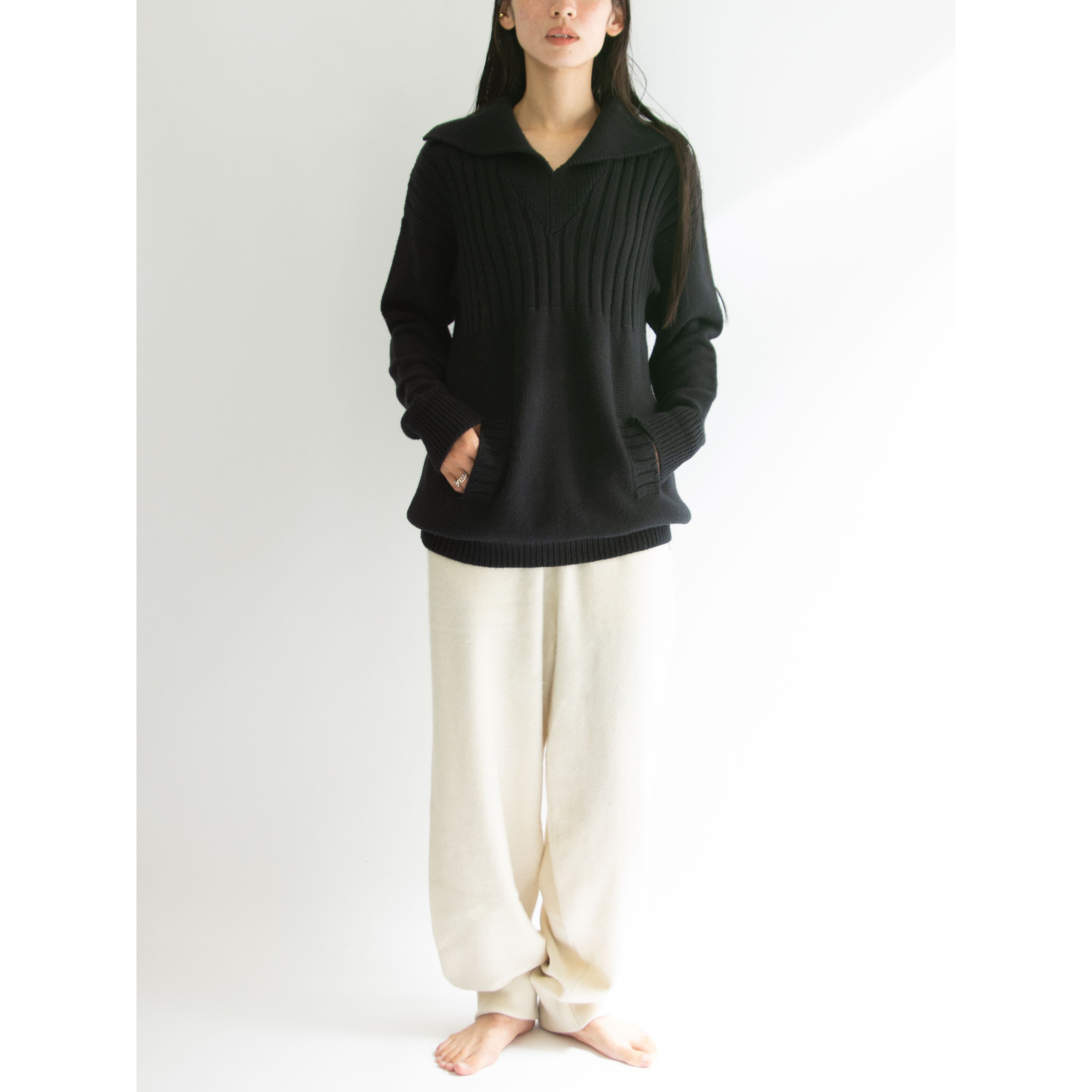 【MM by MaxMara】Made in Italy Wool-Acrylic Pullover Sweater（マックスマーラ イタリア製ウールアクリルプルオーバーセーター ニット）