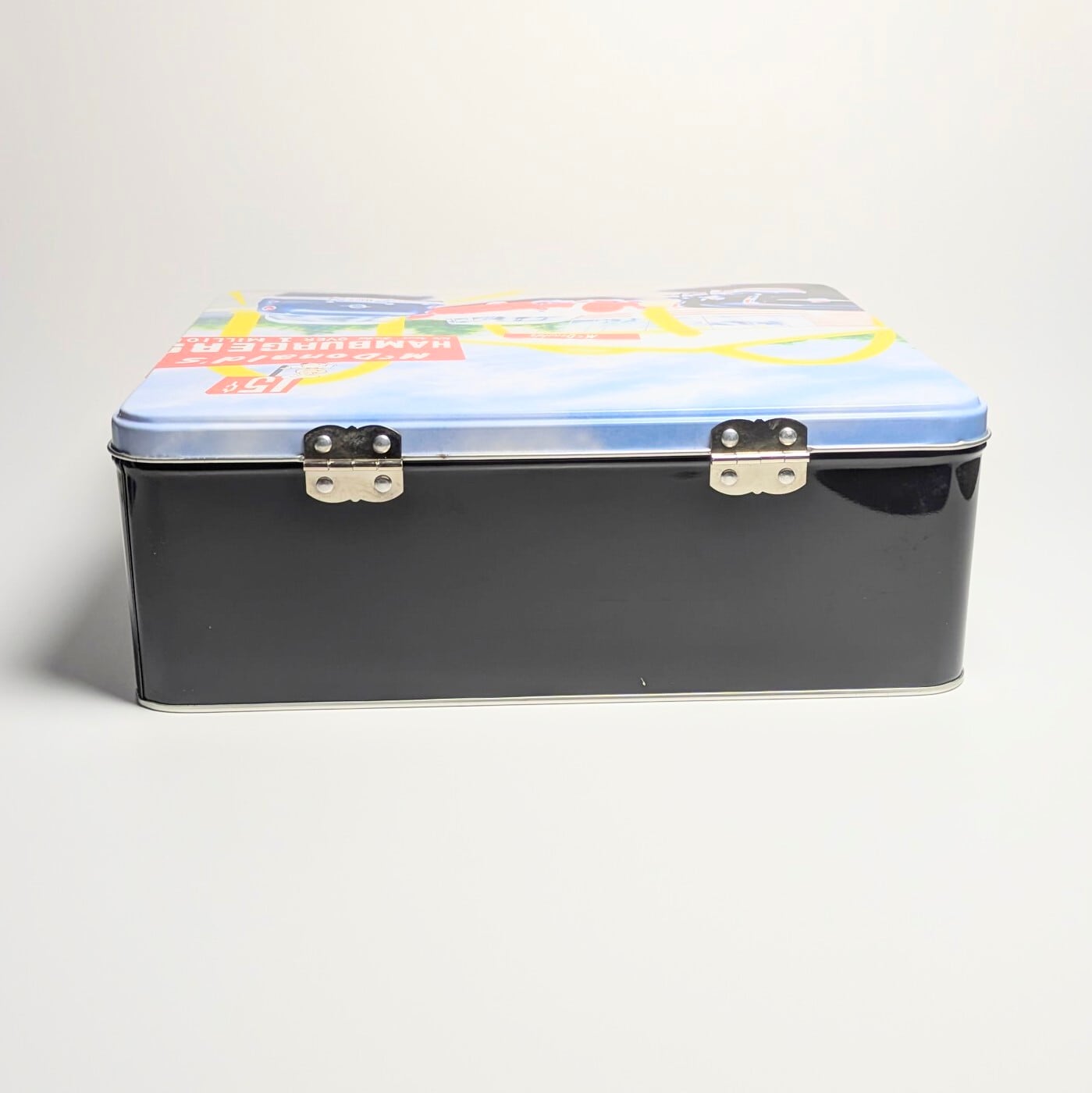 ☆VINTAGE 1997☆【 McDonald's / マクドナルド 】SPECIAL LIMITED McDonald's 1号店デザイン BIGティン缶 〚アメリカン雑貨 アメトイ〛