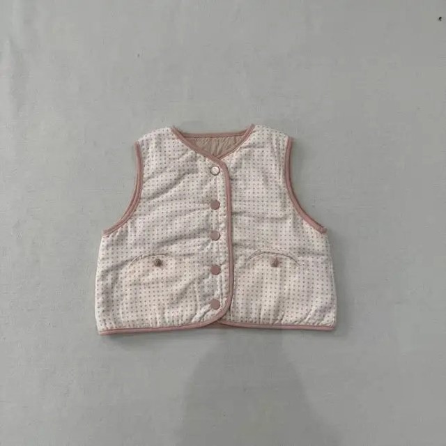 aiai［取寄］pogun dot reversible padding vest 26autumn