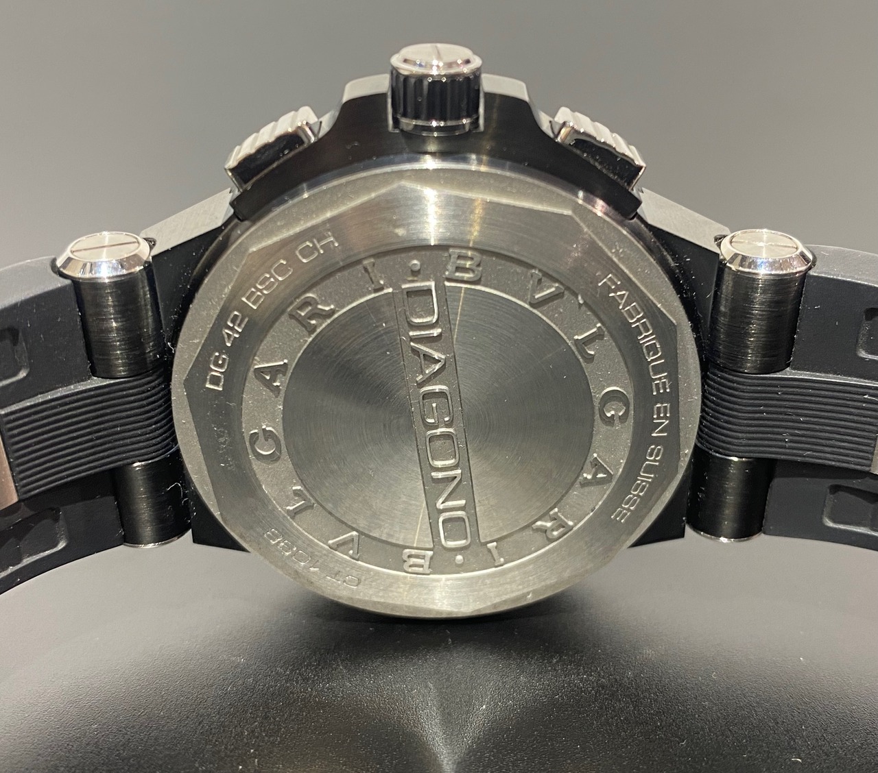 BVLGARI ブルガリ メンズ 腕時計 ディアゴノ ウルトラネロ DG42BBSCVDCH/1