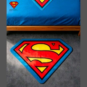 【 Superman（ スーパーマン ） 】American Small MAT ( 裏面滑り止め加工 ) / フロアマット / サラッサラマット / トイレ / バス / エントランス 〚アメリカン雑貨 アメトイ〛