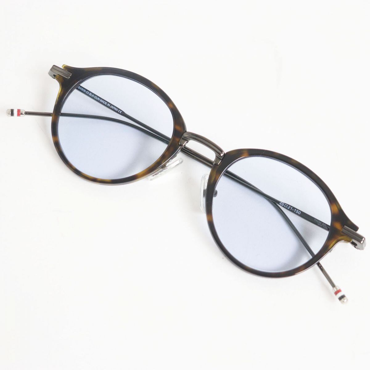 美品□THOM BROWNE/トムブラウン TBX908-03 ボストンシェイプ 美品□THOM BROWNE/トムブラウン TBX908-03 ボストンシェイプ