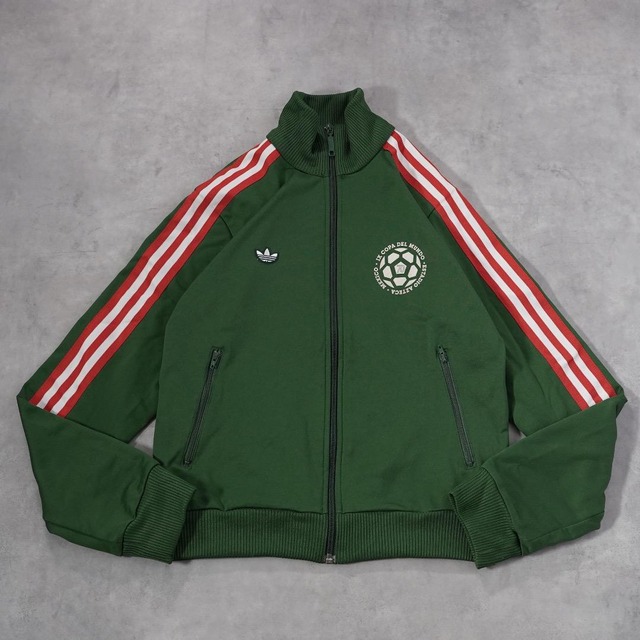 アディダス トラックジャケット メキシコ 00s サッカー M 緑 19260