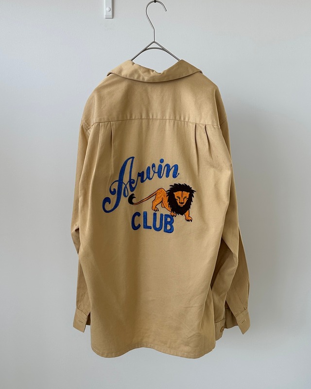 -Bowler's- Vintage 50-60s M bowling shirt