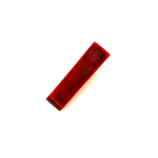 HC008 飛騨春慶のヘアクリップ mini 紅