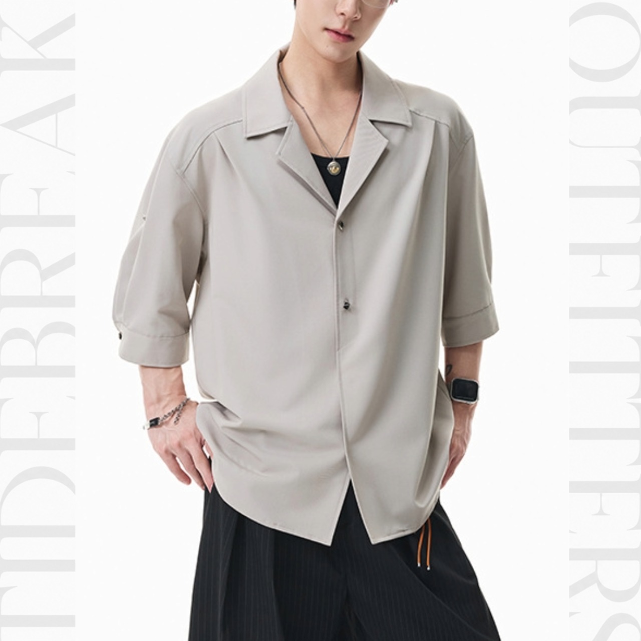 Shade Loose Shirt  TB2374・画像8