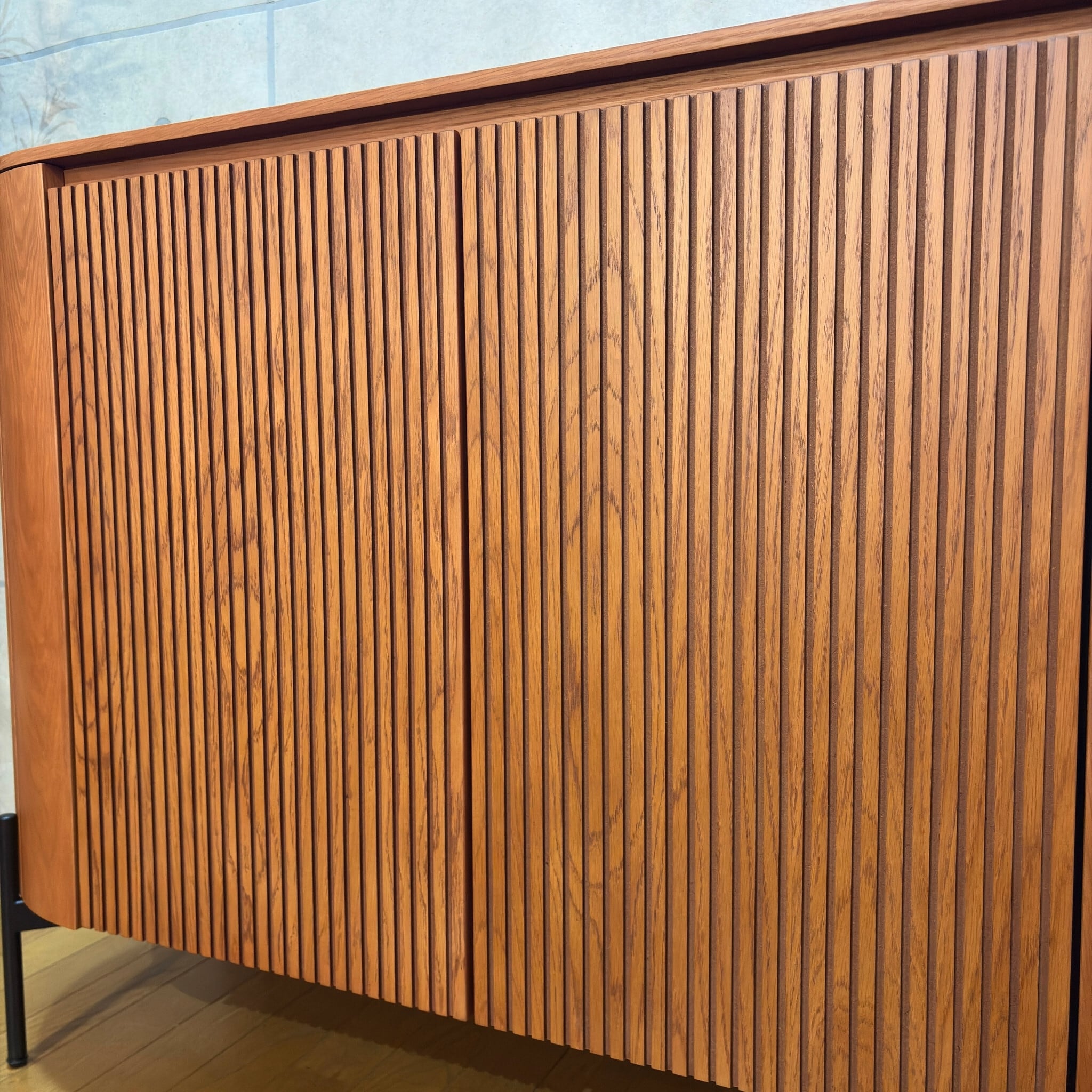 Contemporary / Oval Sideboard / オーバル型 サイドボード ローボード
