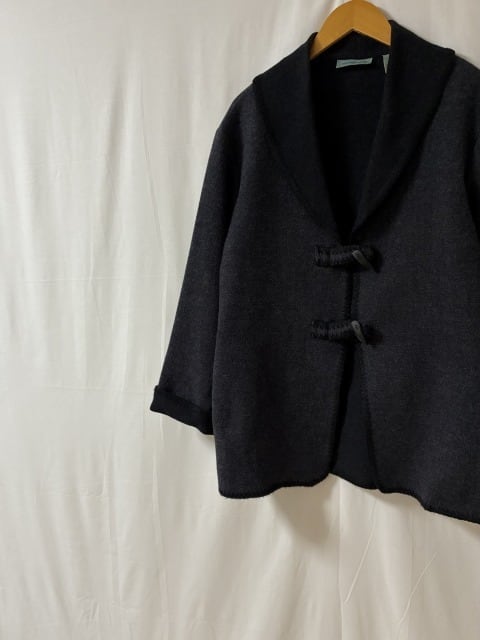 1980~90's Shawl Collar Toggle Button Jacket