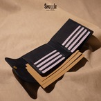 【受注製作（カラー変更可）】がま口ミドルウォレット