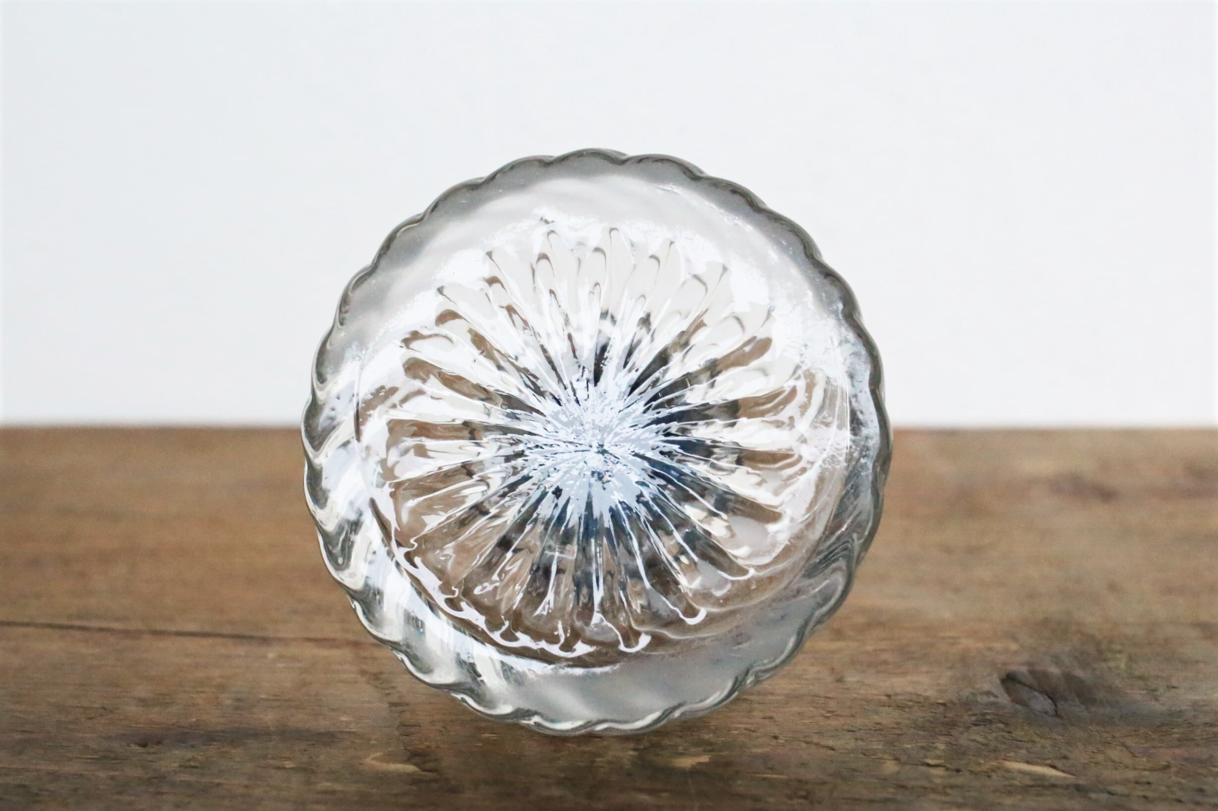 フランス アンティーク ヴィンテージ ガラスのインクボトル N