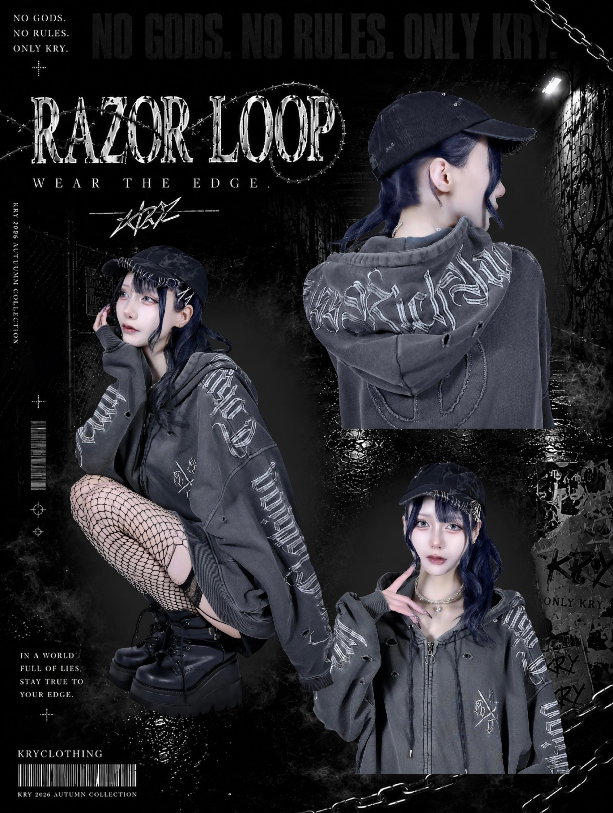 予約】「RAZOR LOOP」 | KRY clothing