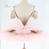 バレエ 衣装 チュチュ ドルシネア 金平糖 花 コンクール 発表会 パーティ ゴールド 金 ジュニア 子供 大人 ピンク系 かわいい おしゃれ ドレス フォーマル 舞台演技 レディース 女の子 発表 華やか スカート イベント