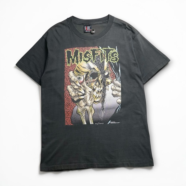 ”MISFITS / PUSHEAD” 1990's the eyes graphic T-shirt "made in USA"