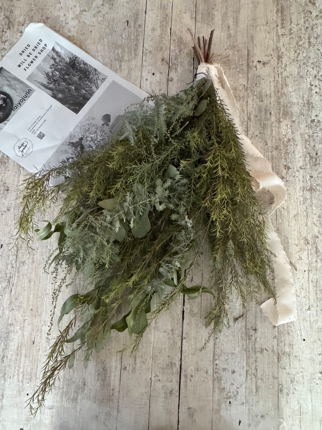 無農薬ハーブのスワッグa