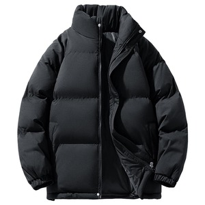 【在庫処分】[Amyni] ダウンジャケット メンズ コート 冬服 中綿ジャケット 無地 厚手 防寒 防風 暖か メンズ 大きいサイズ ダウンコート 通勤 通学 登山 アウトドア 男女兼用 アウター