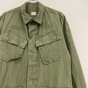 60's US ARMY jungle fatigue jacket SMALL-SHORT  S1
