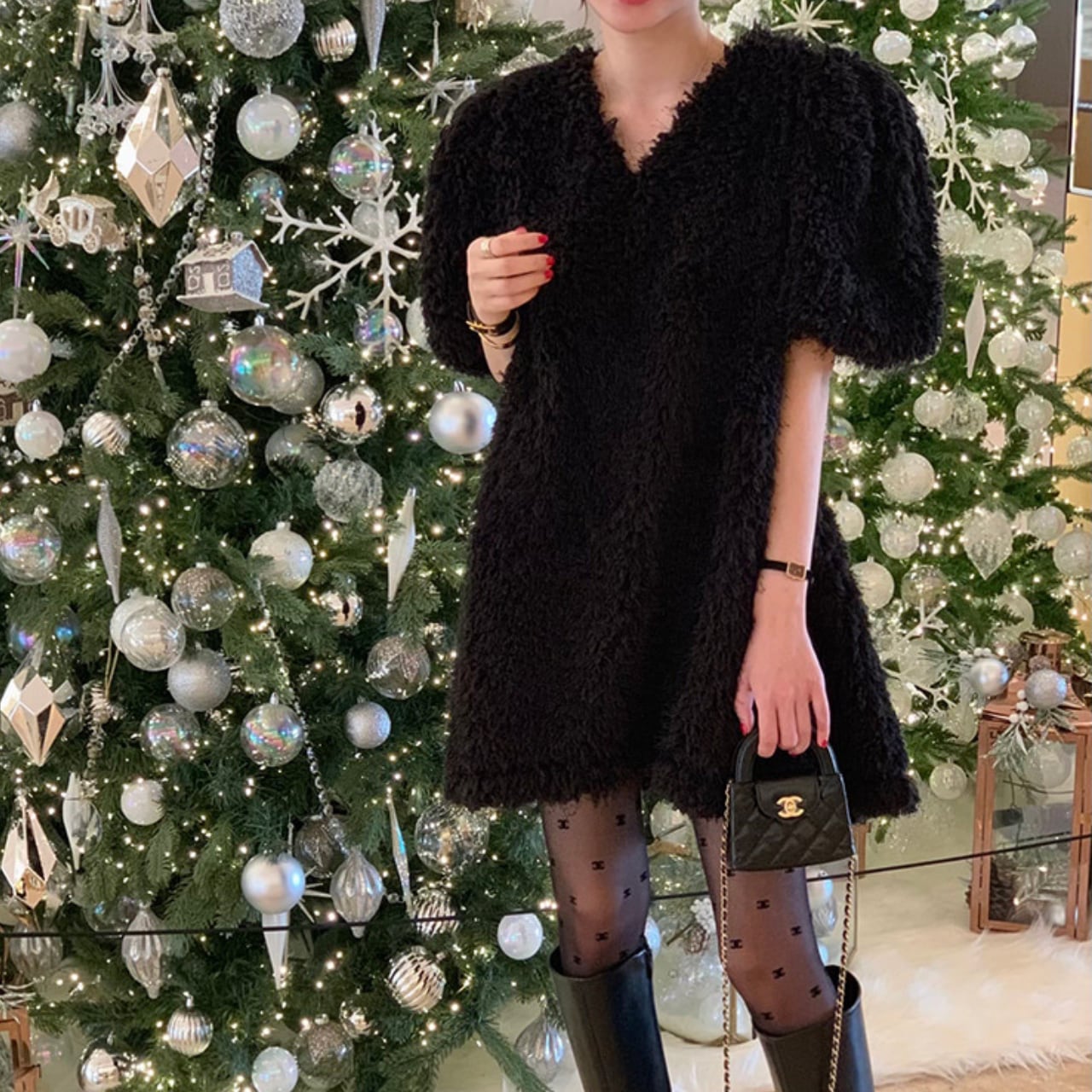 プードル ミニワンピース A4388