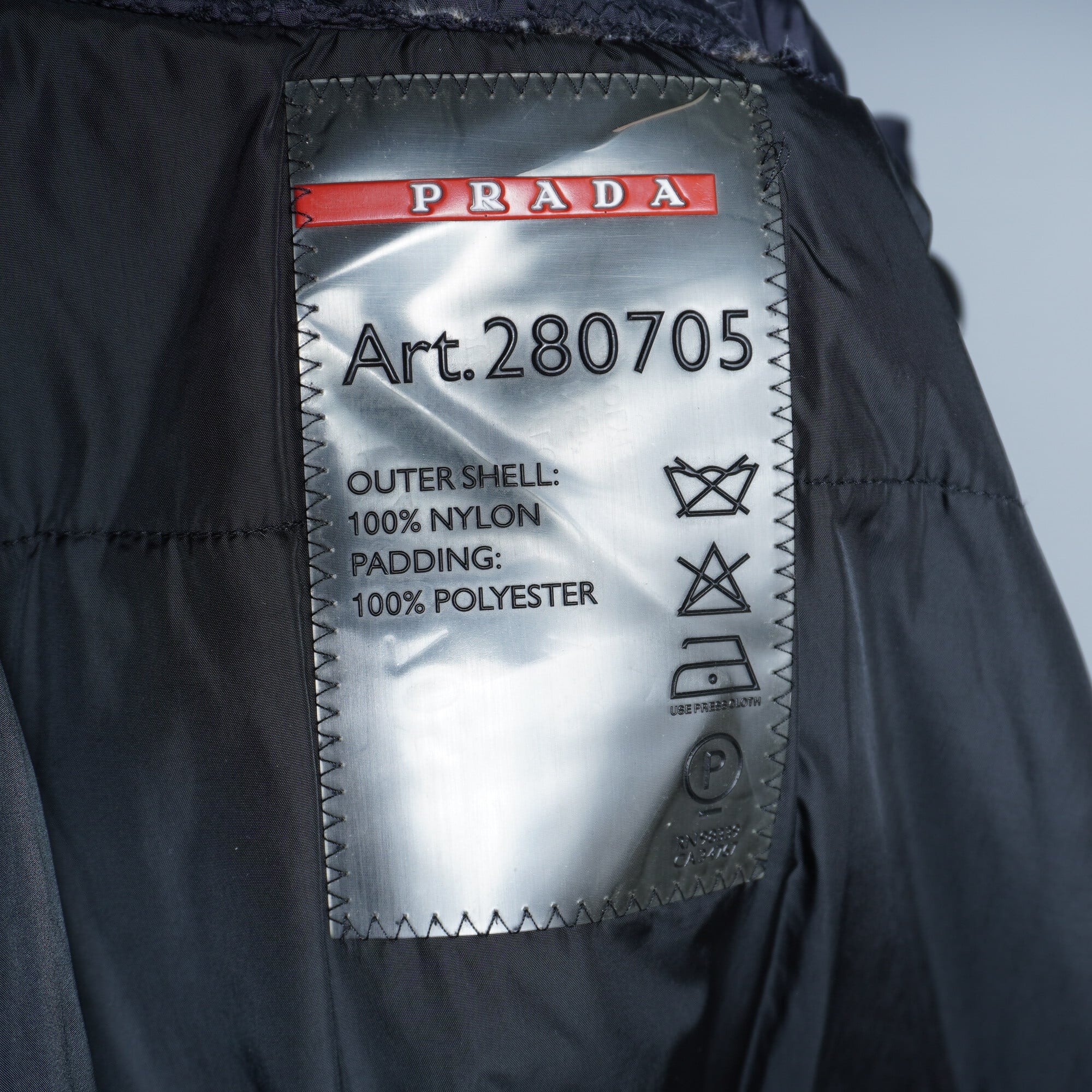 PRADA】Archive 90s GORE-TEX art.280705 Nylon Coat | ブランド PRADA】Archive 90s GORE-TEX art.280705 Nylon Coat | ブランド