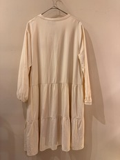 UP2 FASHION コットンフリルワンピース
