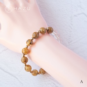 高ランク・針ぎっしりルチルクォーツ［ルチルクォーツ／シトリン（非加熱）］