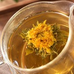 【中国・広西省】工芸茶 金蓮花 花入ジャスミン 2個入り
