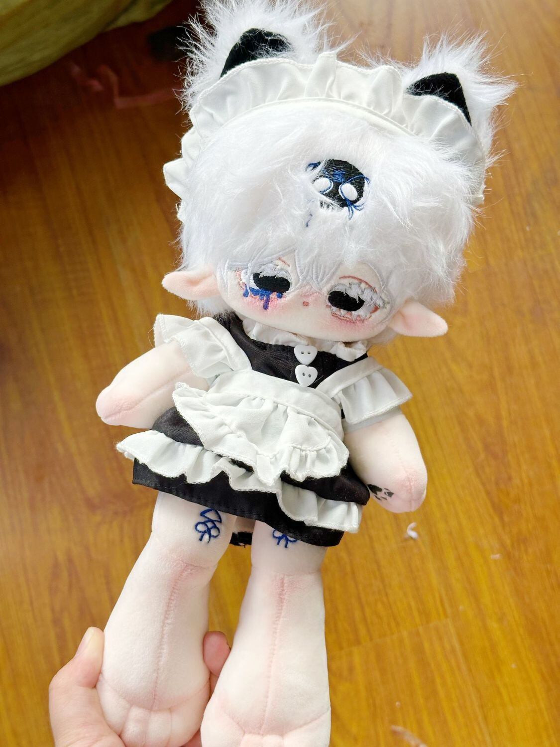 20cm 無属性 ぬいぐるみ 緑髪男の子 着せ替えぬいぐるみ 原神魈 不見月