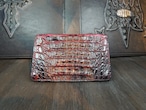 STEELO スティーロ Short WALLET No3 Crocodile Burgundy