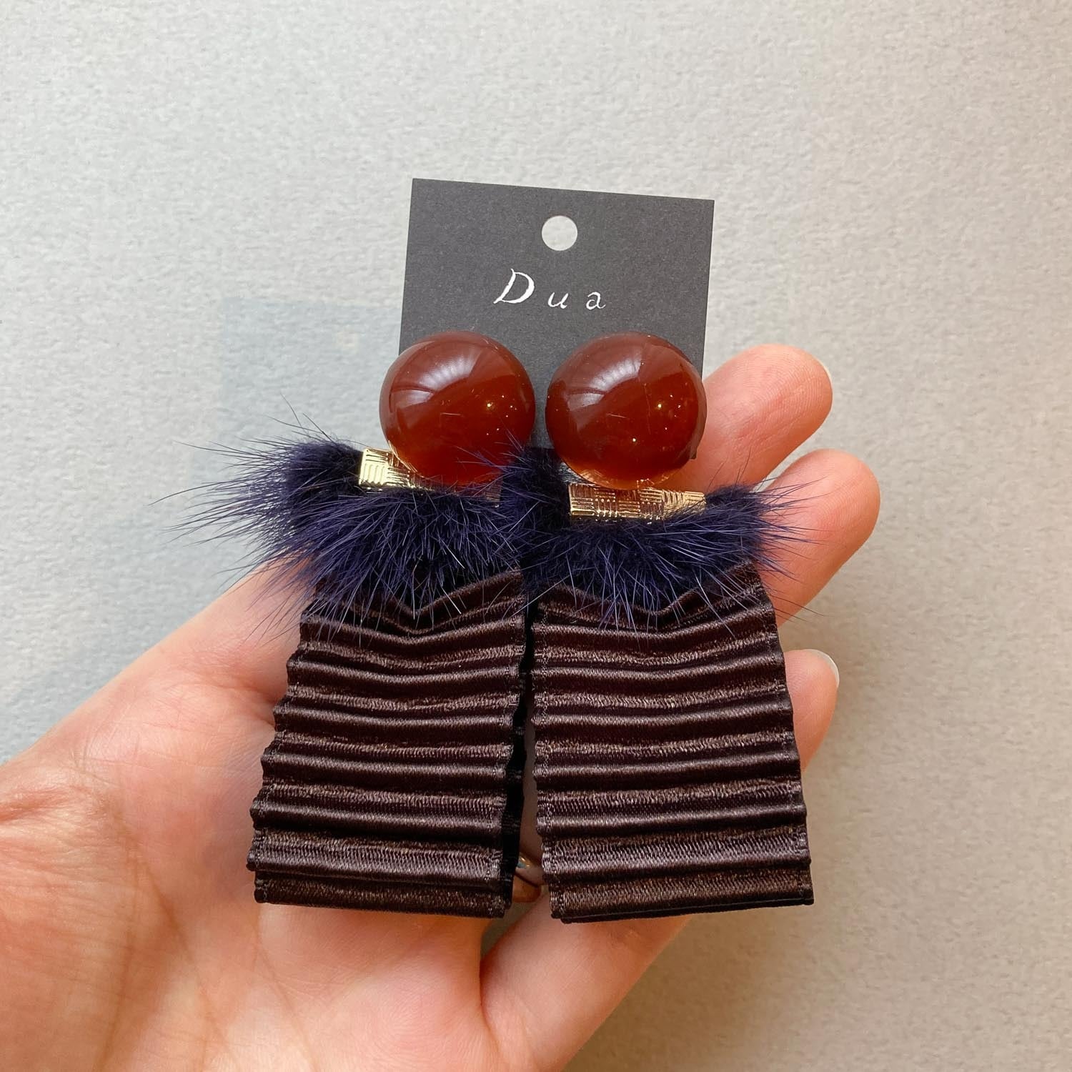 【#1570】カボション　タッセル　ハンドメイドアクセサリー　ピアス　イヤリング 1570】カボションタッセルハンドメイドアクセサリーピアスイヤリング