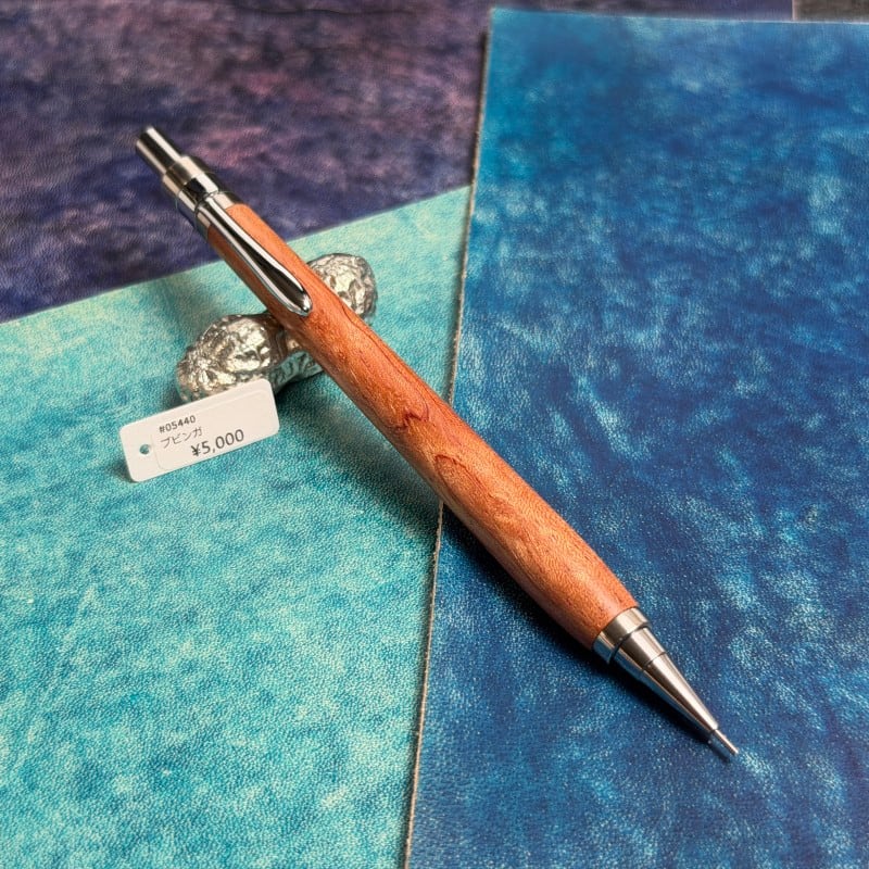 01618 ステンドグラスウッド「春」 ガラスct. シャープペンシル 0.5mm