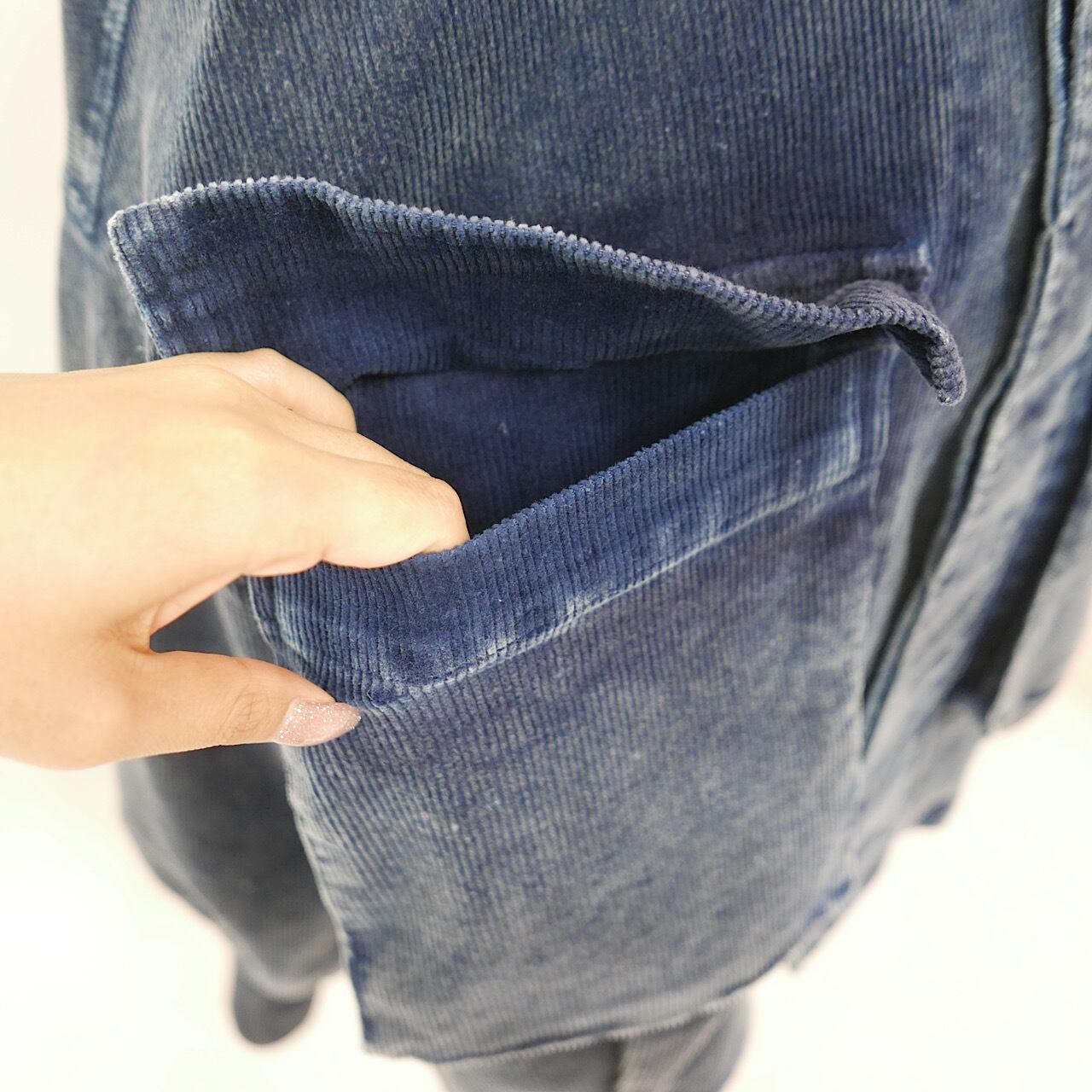 コーデュロイジャケット(ネイビー) | LINKABLE