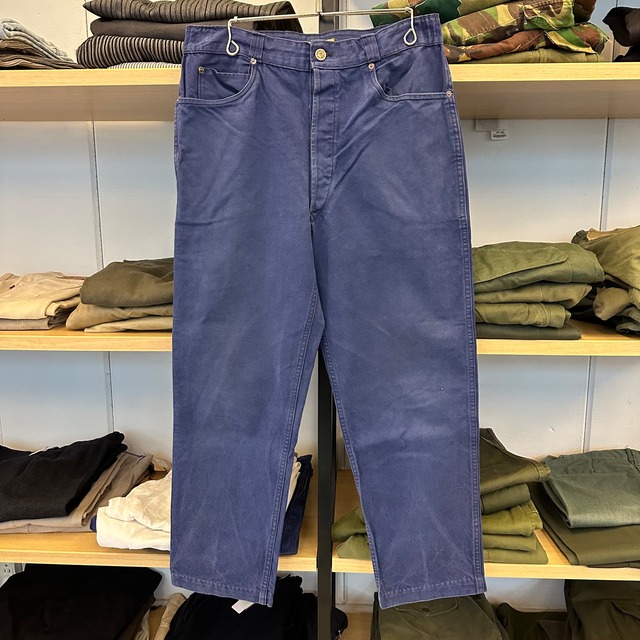 FRENCH VINTAGE COTTON WORK PANTS