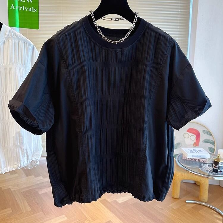 ルーズプルオーバーシャツ