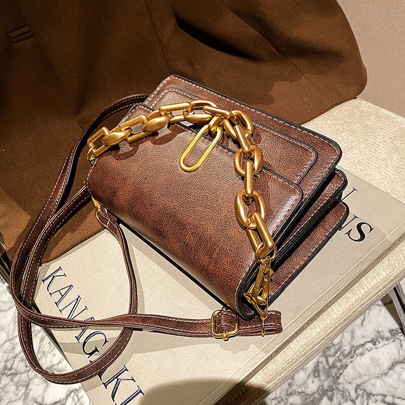 スタンダードスタイル レトロ ハンドバッグ メッセンジャーバッグ 手作りハンドバック82309778052