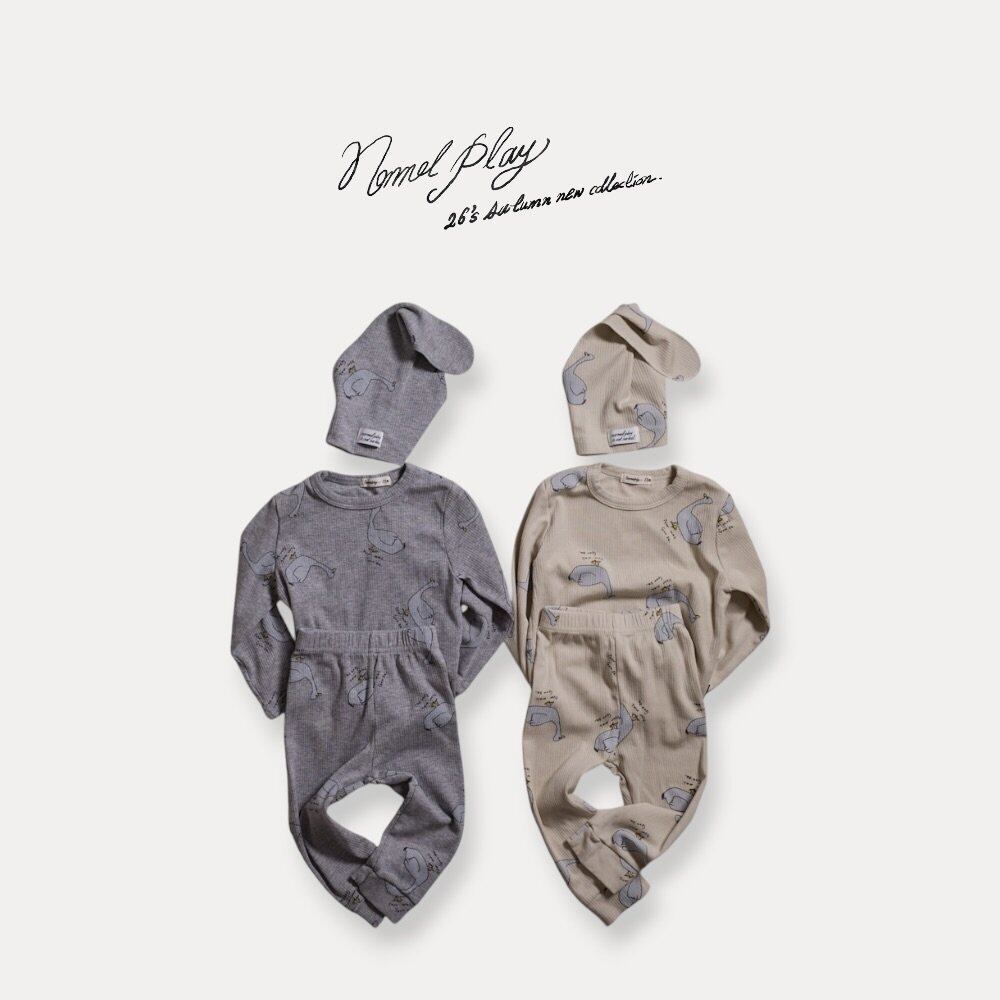 送料無料【予約】/ ノーマルダックリブTシャツ / normal play
