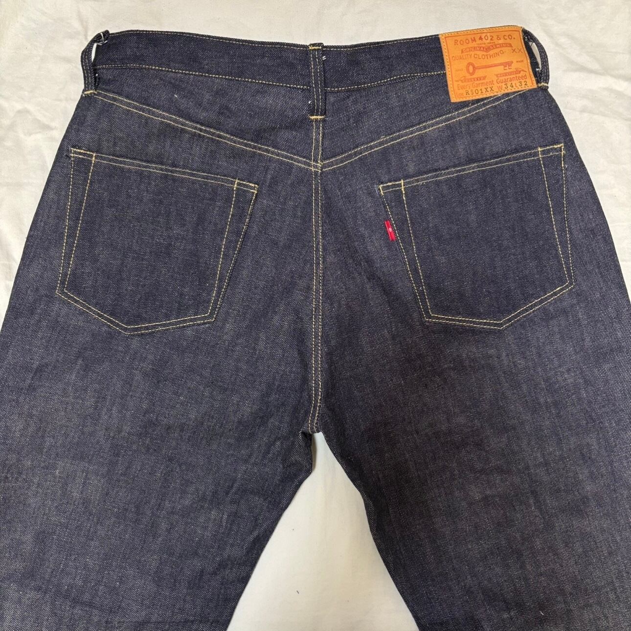 ハンドメイド パンツ W34 デニム ジーパンR501XX スタンダードモデル ハンドメイド パンツ W34 デニム ジーパンR501XX スタンダード