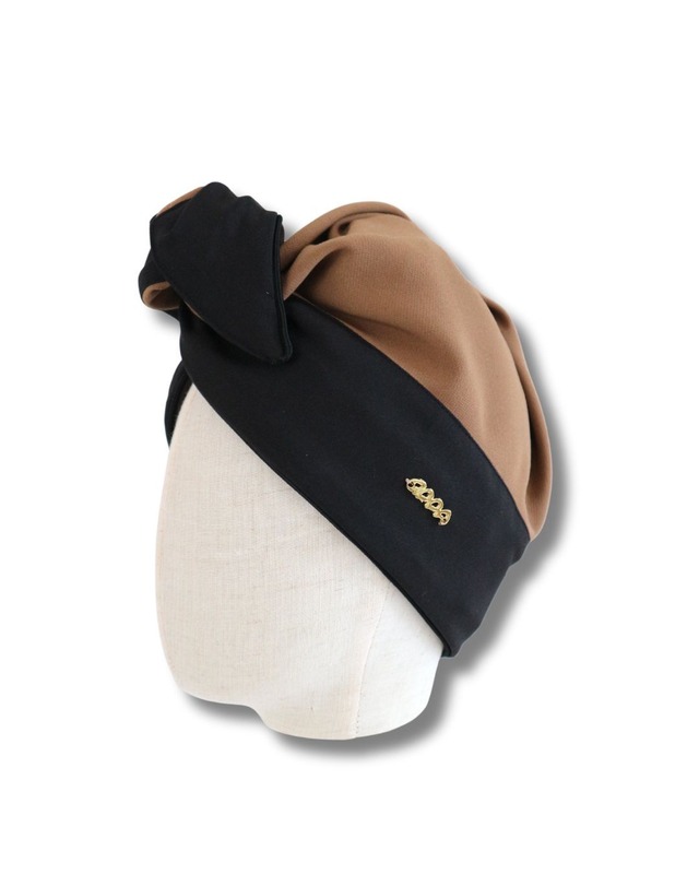 人気残りわずかリバーシブルClassic Camel & Chic クラシックキャメル&シック ヘアラップ キュッパ qppA ターバン