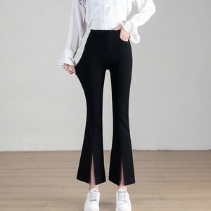 front slit flare pants　　　1-1222