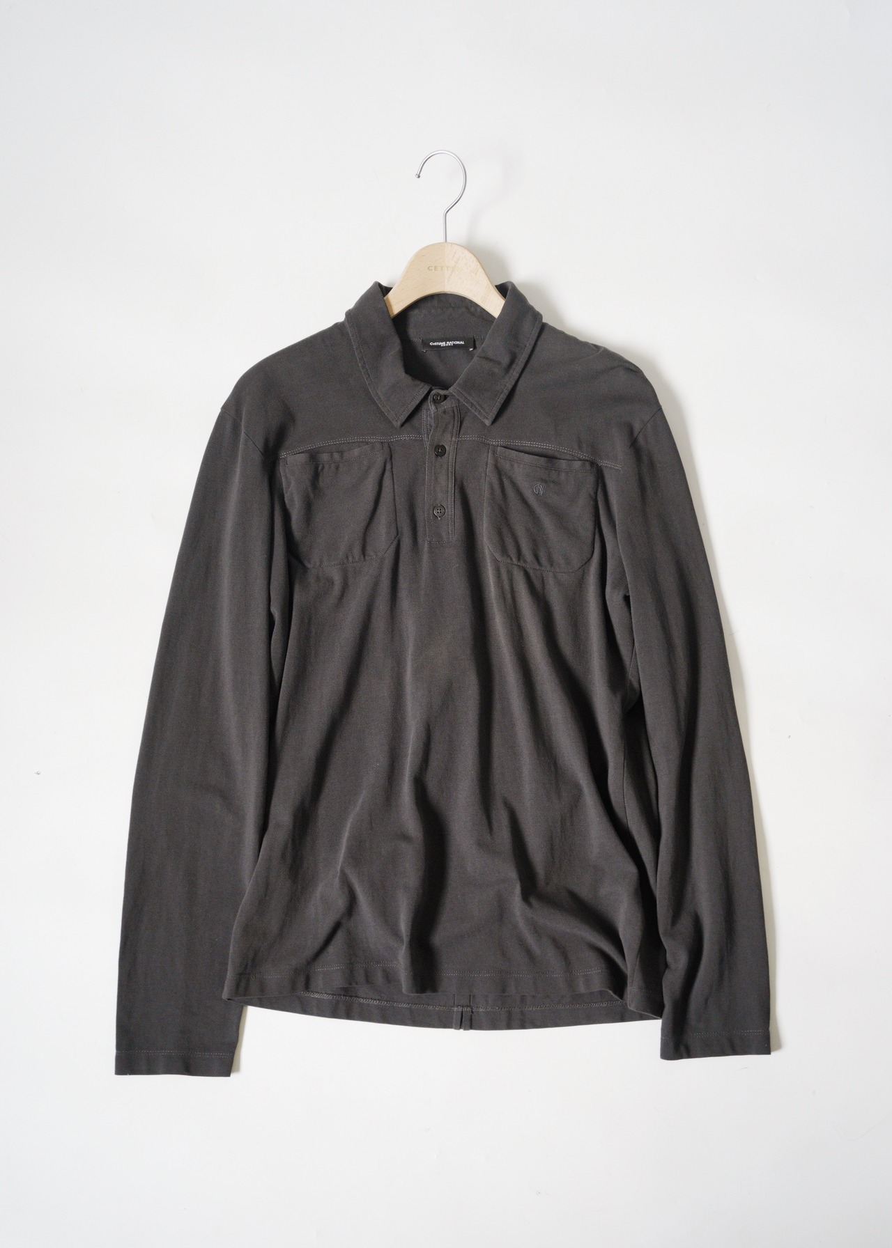 CoSTUME NATIONAL HOMME 11AW cotton polo shirt