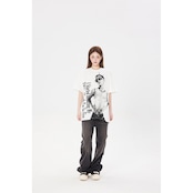 ストリート FuckingWorthプリント Tシャツ T922