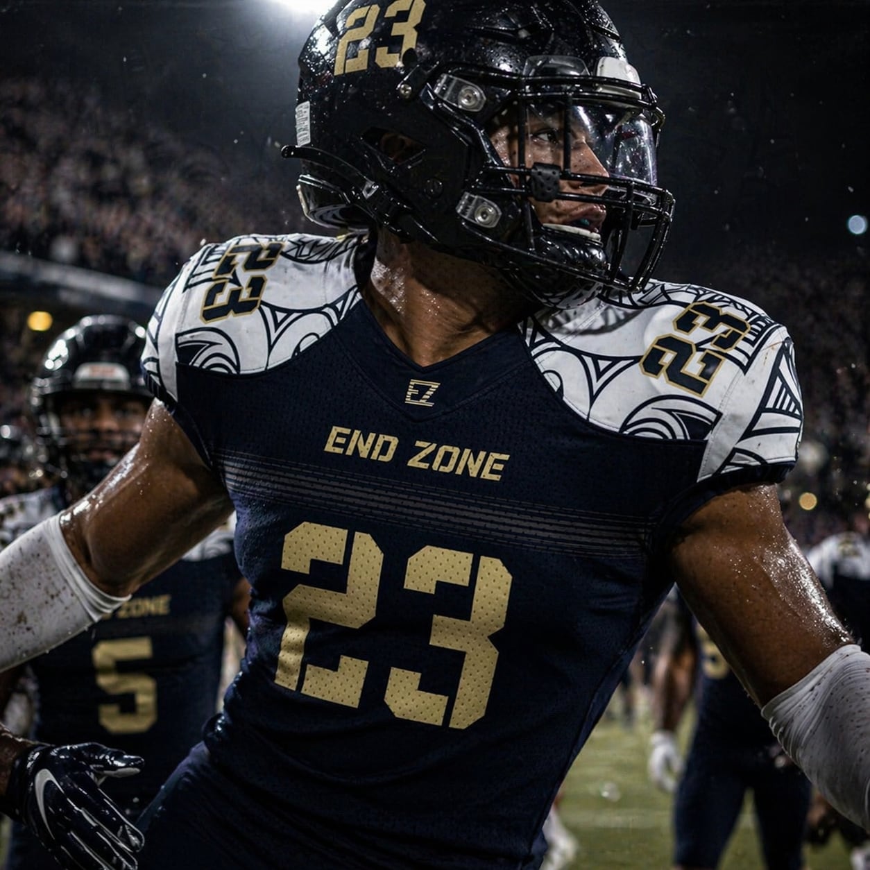 END ZONE オリジナル チームユニフォーム製作 ジャージ メッシュ | END