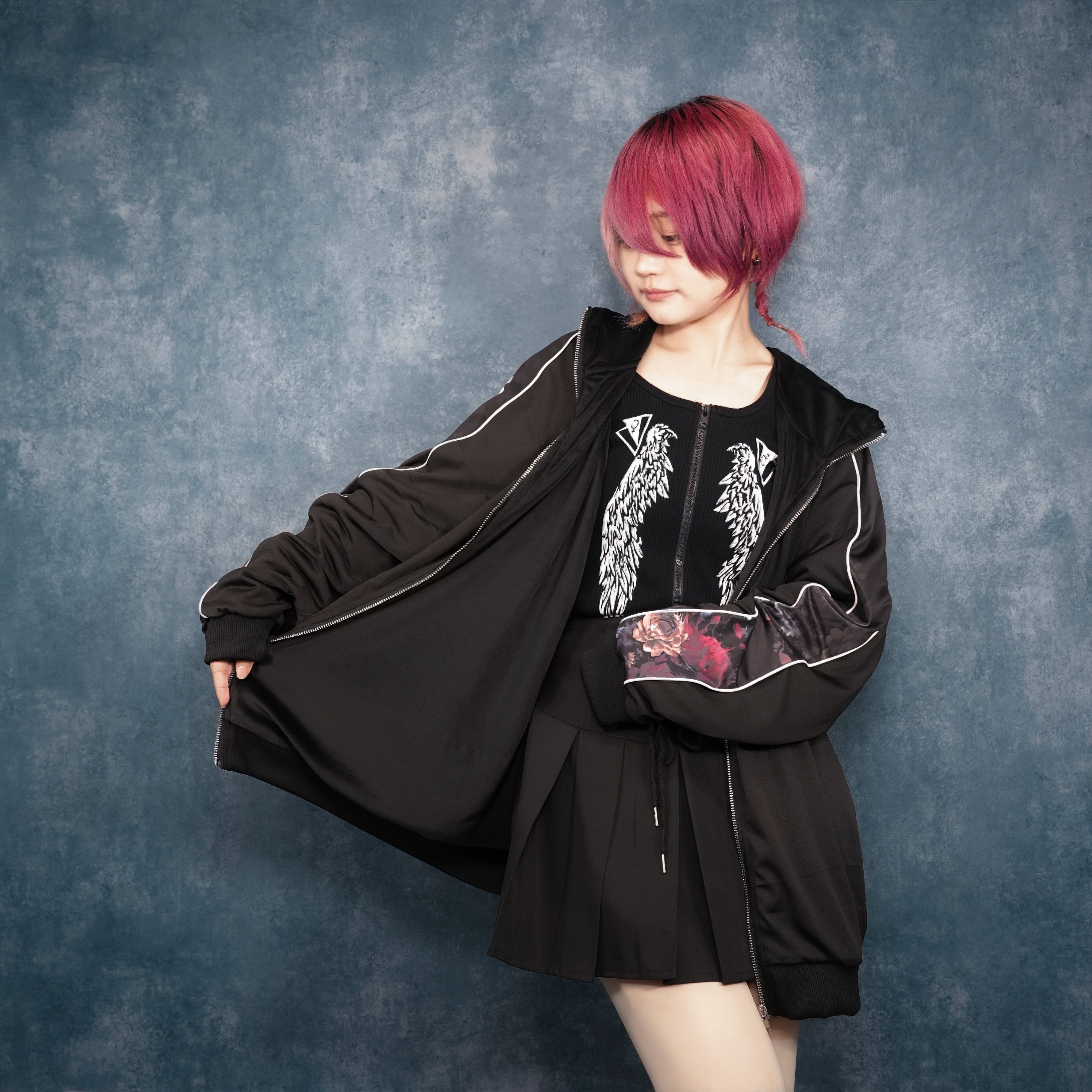 ROSE LINE VELOUR INNER ZIP OUTER【内側防寒ベロア仕様】 | NIER CLOTHING