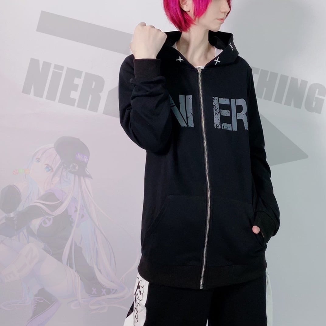 【和泉つばす×NieR】コラボジップパーカー | NIER CLOTHING